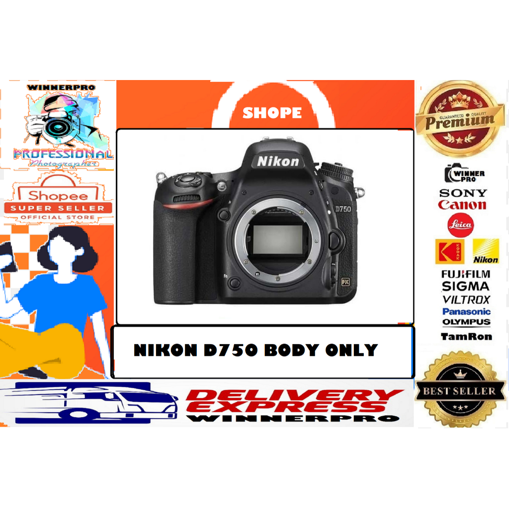 NIKON D750 BODY ONLY - KAMERA NIKON D750 BODY ONLY