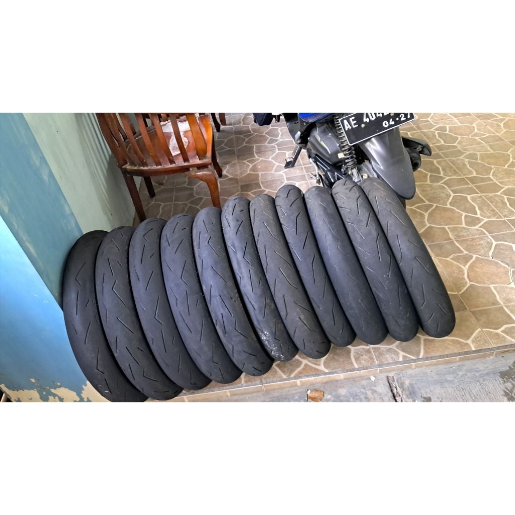 ban pirelli drc2 dan aspira sportivo,bekas sekali balap.
