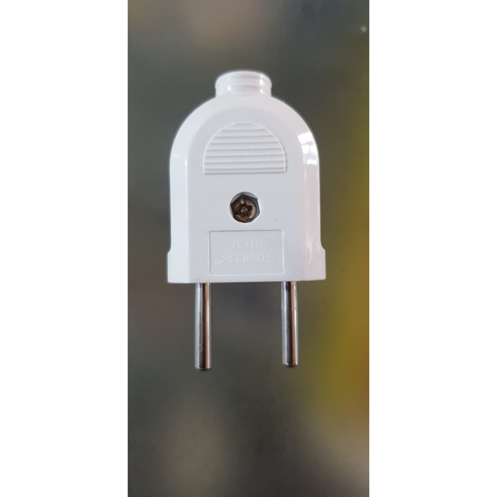 Kepala Colokan/Steker Gepeng Starlux ST-637 | Colokan Gepeng Starlux