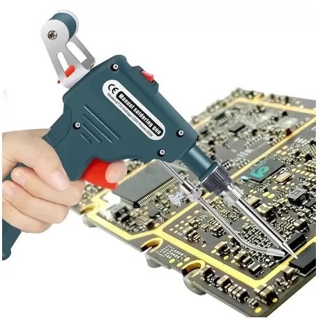 Solder Listrik Tembak 60 Watt Timah Otomatis Iron Automatic Tin Gun Peralatan Teknisi Perbaikan Bara