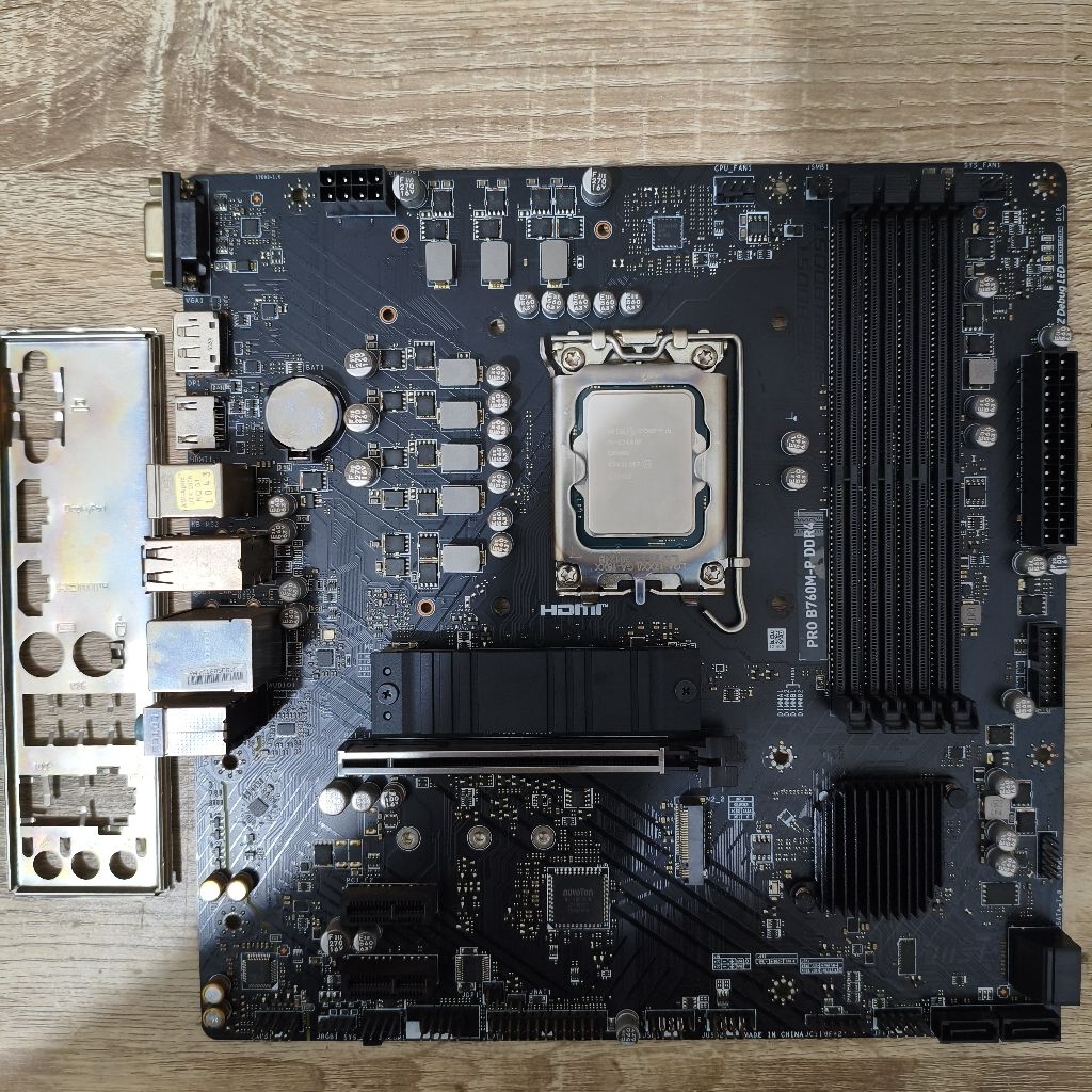 ​Paket Bundling Intel Core i5 13400F + MSI PRO B760M-P DDR4 LGA1700 Set Processor Motherboard