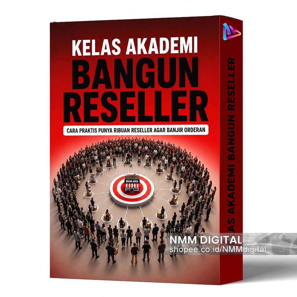 KELAS AKADEMI BANGUN PASUKAN RESELLER Belajar Punya Reseller dan Banjir Orderan - Materi Video