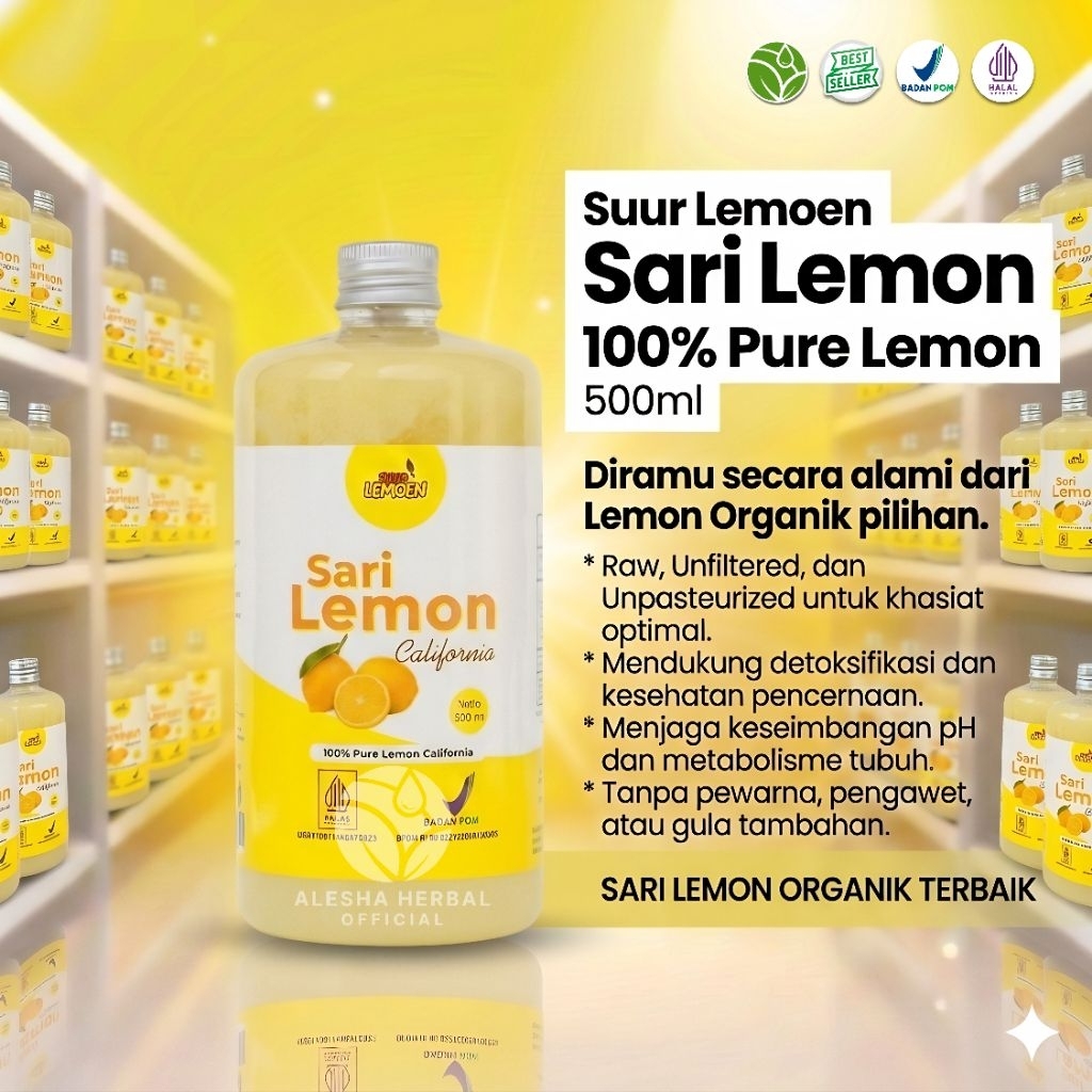 SARI LEMON Suur Lemoen Sari Lemon Organik Diet dan Detox
