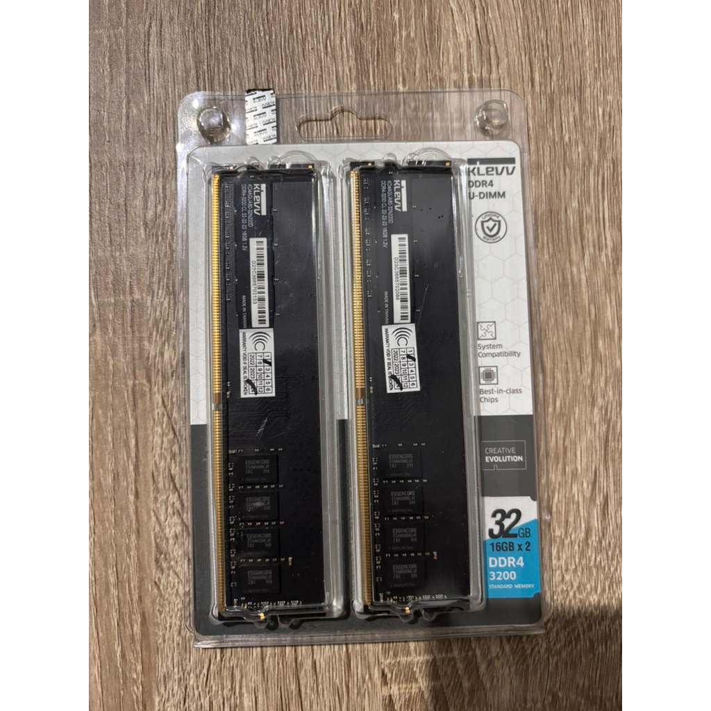 Klevv DDR4 32GB (2x16GB) 3200
