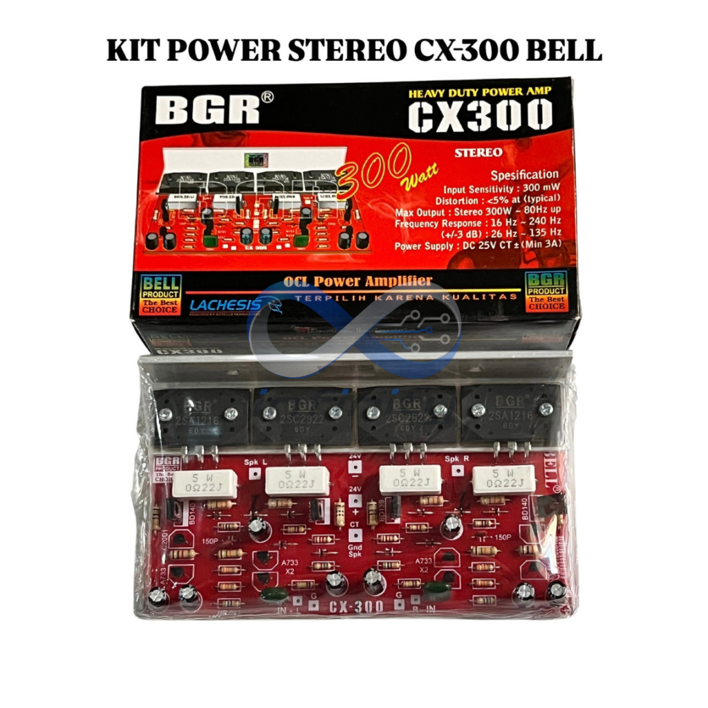 Kit Power Stereo CX-300 Bell