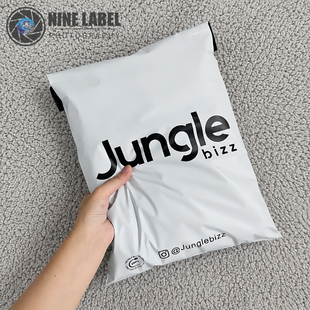 100pcs polymailer plastic packing plastik olshop murah plastik packing baju olshop plastik sablon cu