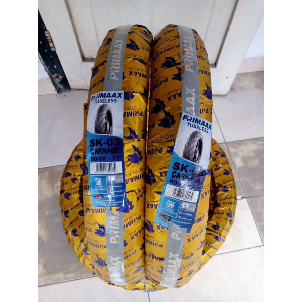 primax sk 03 tubles 90/80,80/80 ring 17