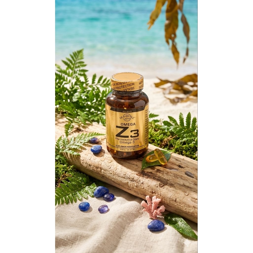 Seal Quill Z3 Omega 3 (Produk ORI/Asli) Suplemen Makanan