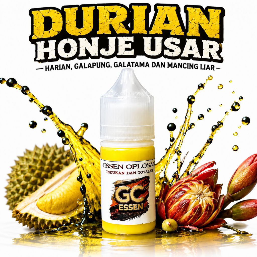 ESSEN OPLOSAN DURIAN HONJE USAR ESSEN OPLOSAN IKAN MAS BABON RAME ESSEN OPLOSAN
