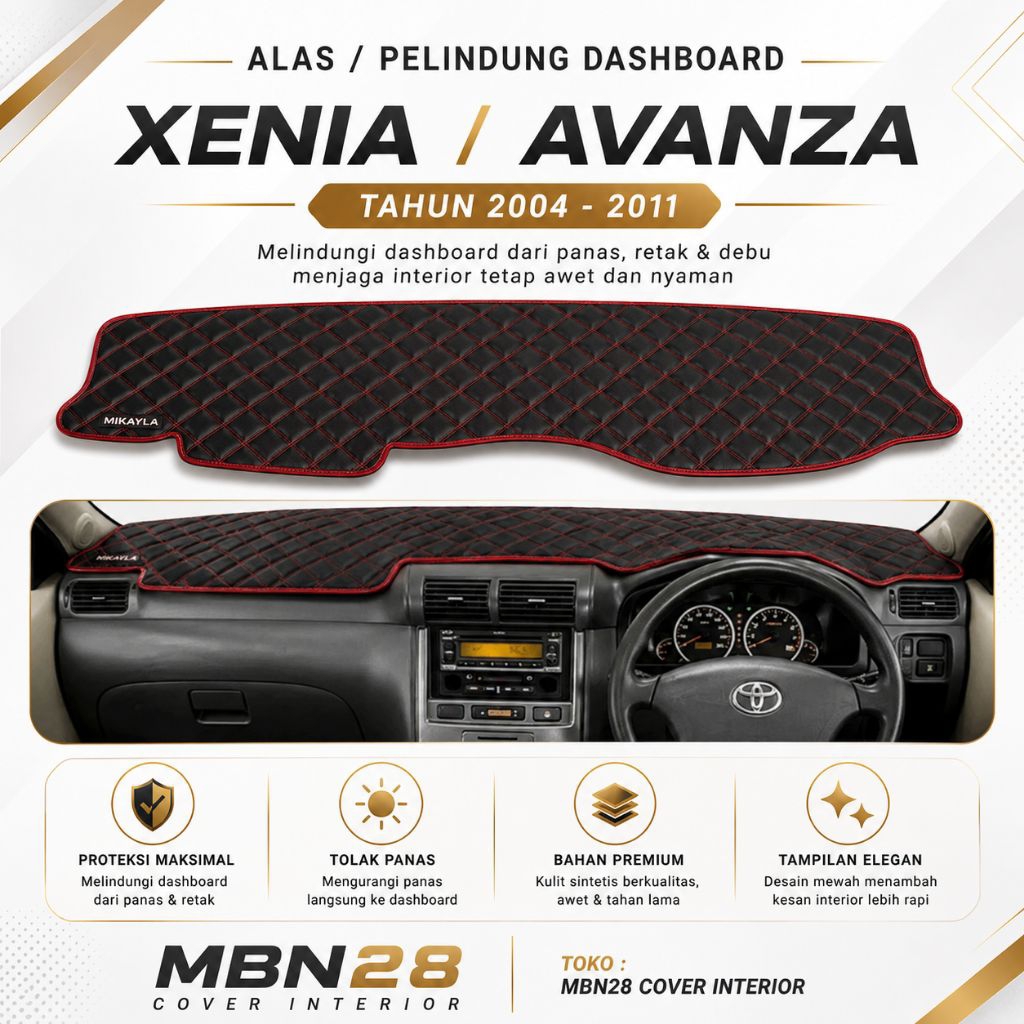 PROMO alas dasboard mobil AVANZA dan XENIA thn 2004-2011,gratis DOUBLE TIP,motif wajik bahan anti ai