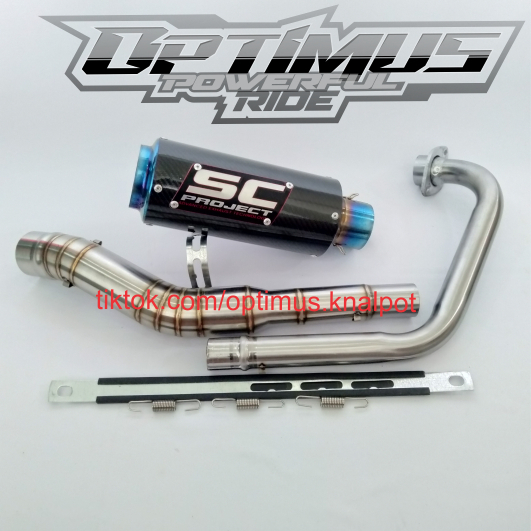 KNALPOT SC PROJECT CBR150R R15 GSX VIXION CB150R XSR155 XABRE