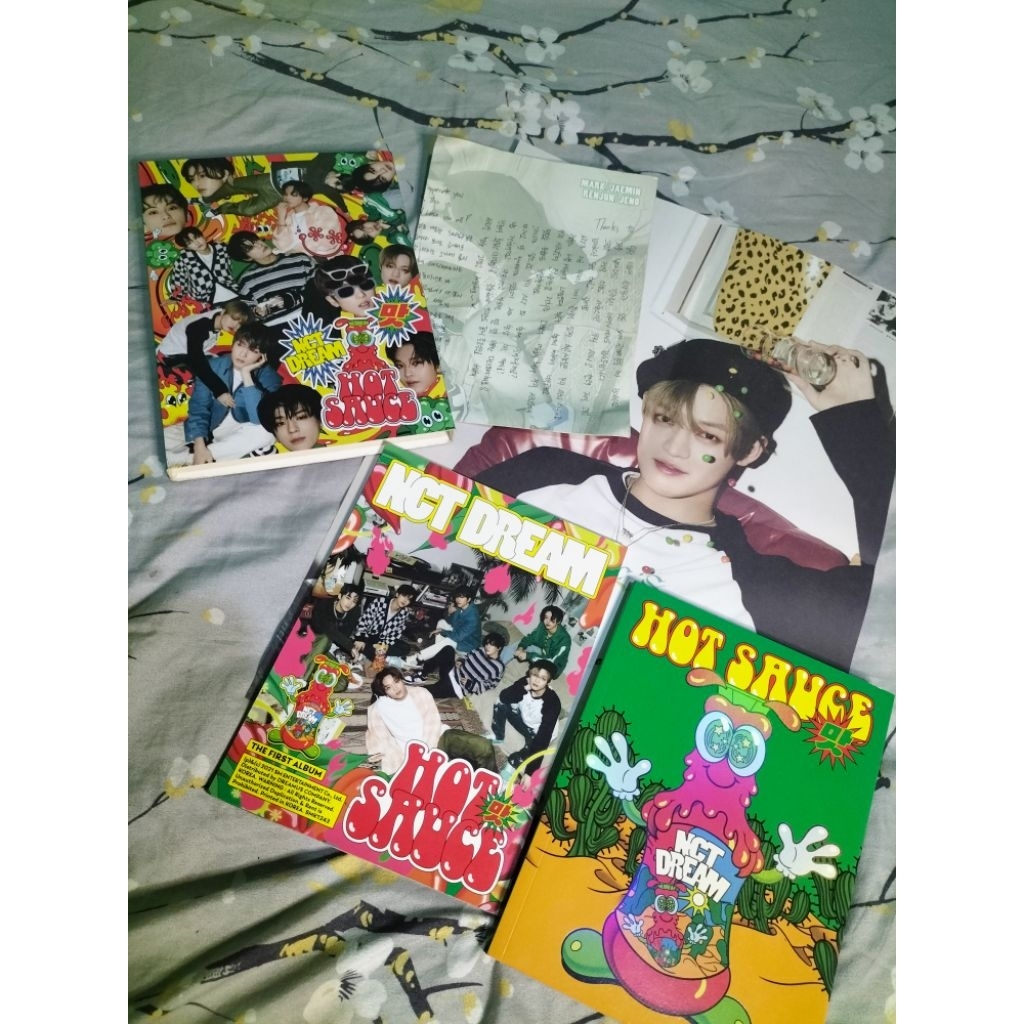 album hotsa jewel case nct dream