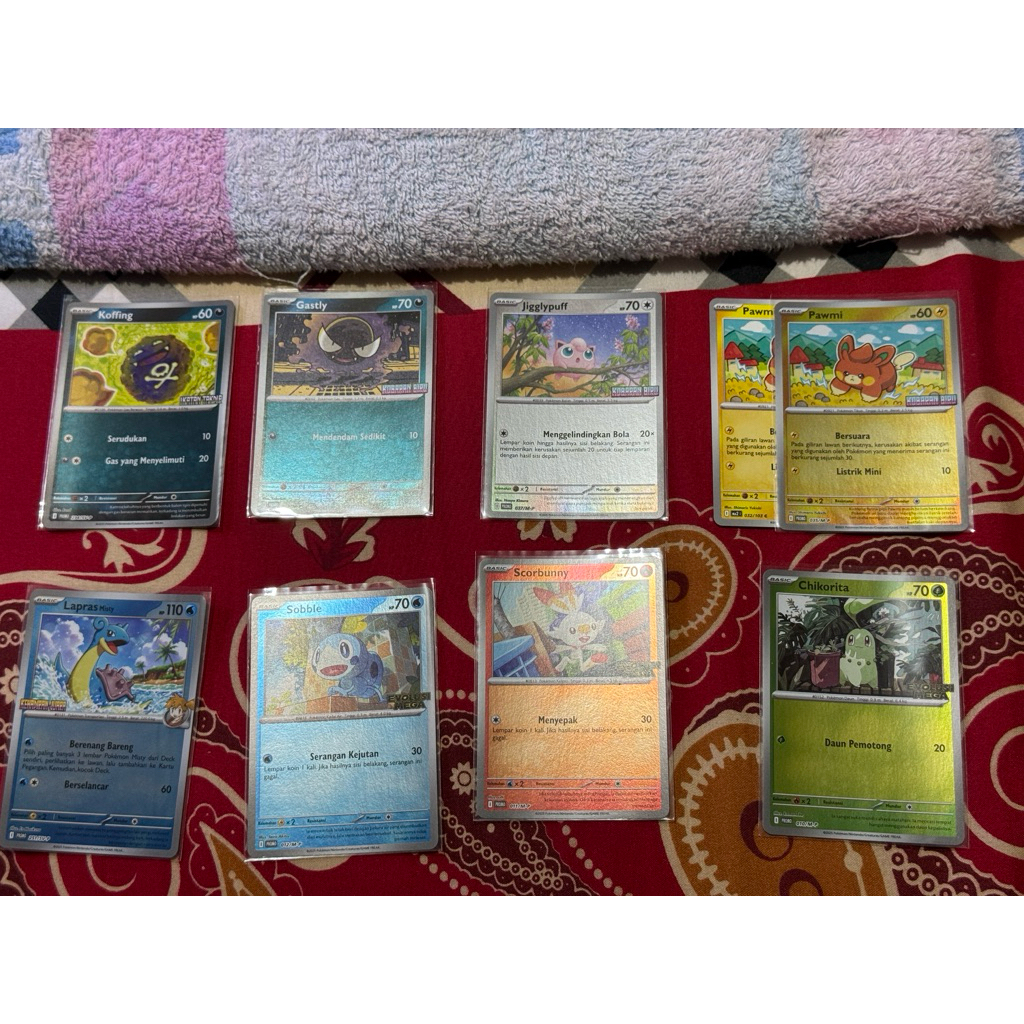 set kartu Promo TCG pokemon Indonesia