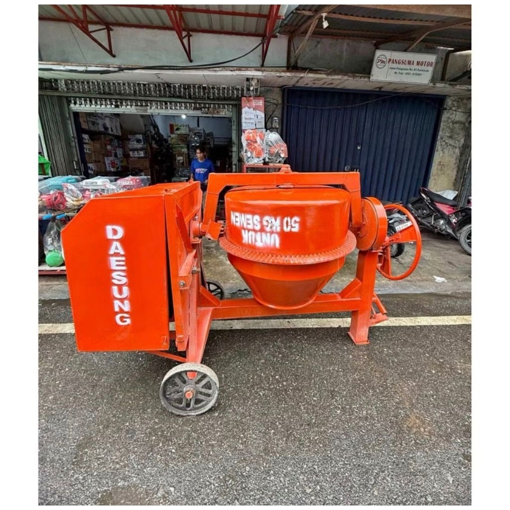 MESIN molen pengaduk semen