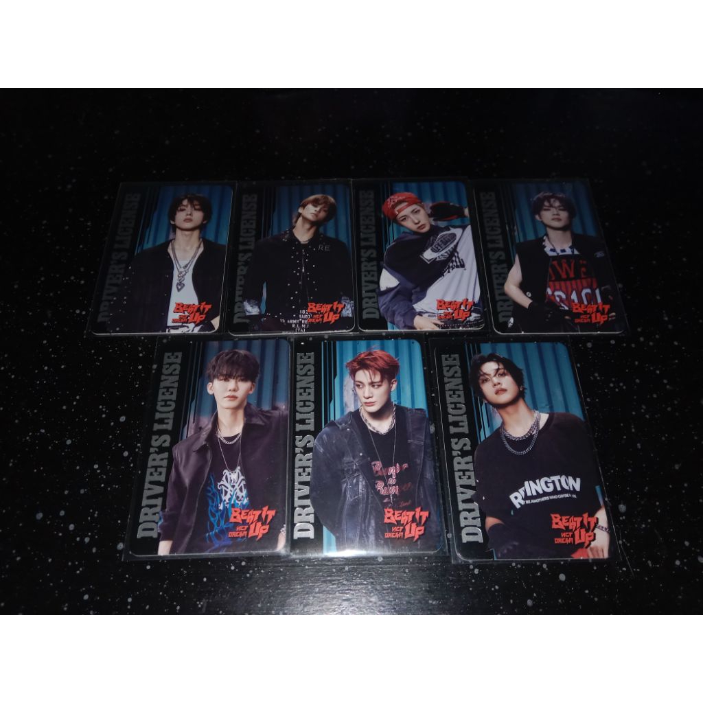 Photocard official NCT DREAM ID CARD BIU VER