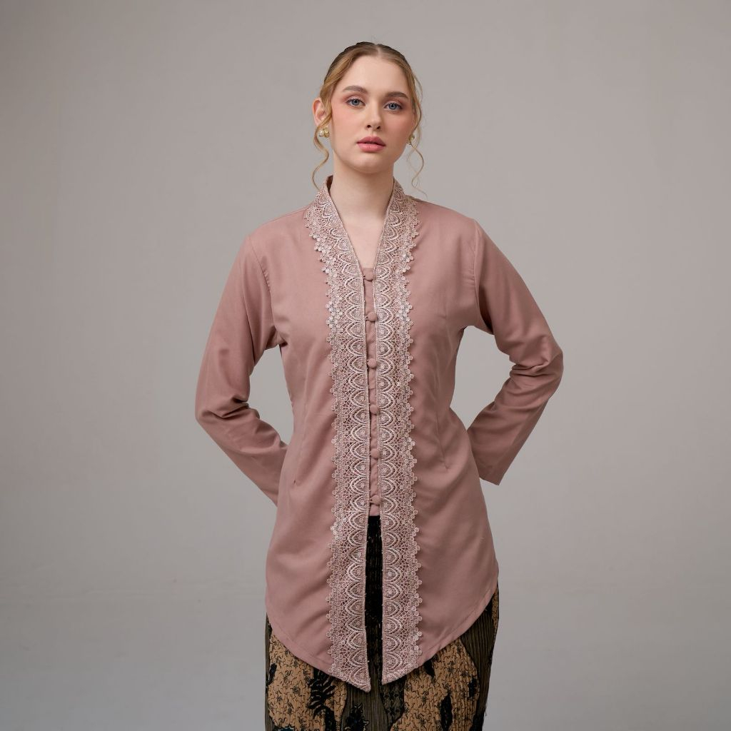 Kebaya Encim Kartini Series Kebaya Renda Modern 2026 Wanita Elegan Kekinian Kondangan Wisuda