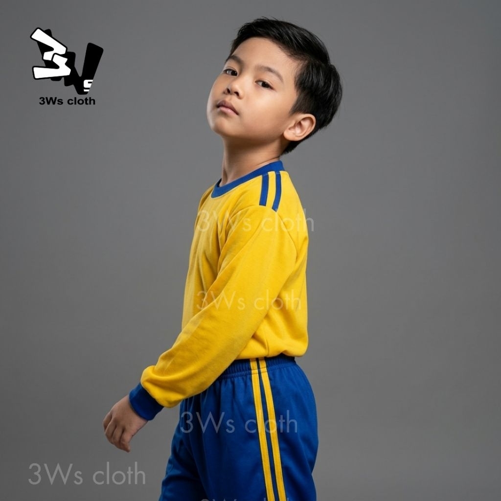 Terlaris BAJU KAOS OLAHRAGA TK SD SERAGAM OLAHRAGA TK SD SETELAN OLAHRAGA TK KUNING BIRU BENHUR PAUD