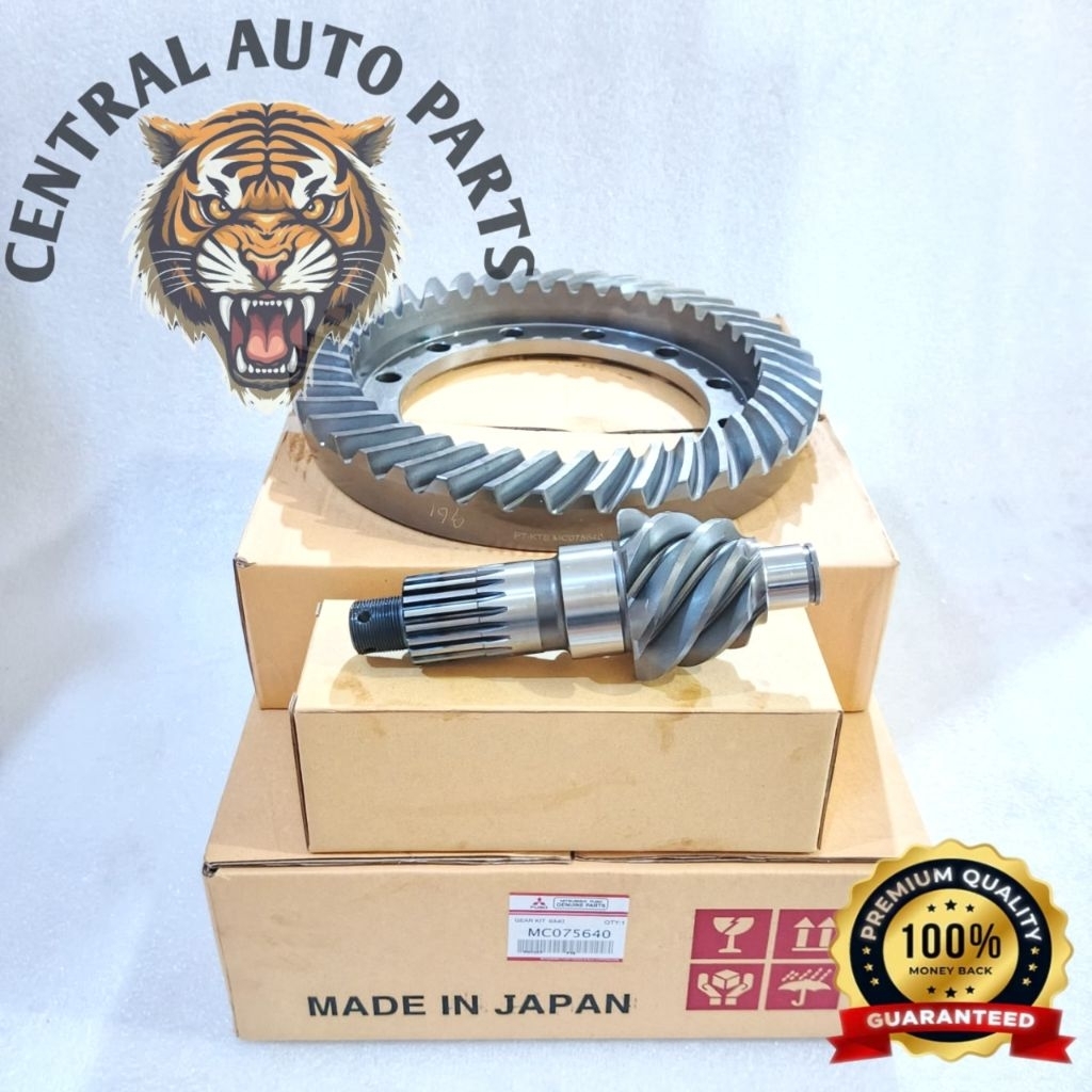 GEAR SET / GIGI GARDAN CANTER PS125 TURBO (6X40) ORIGINAL MADE IN JAPAN