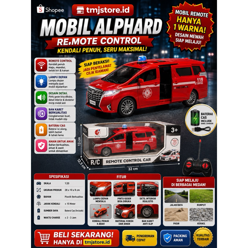 MOBIL REMOTE CONTROL ALPHARD 119