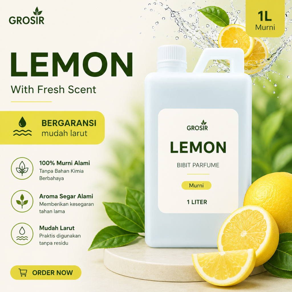 BIBIT PARFUM LEMON 1L / BIANG PARFUM LEMON 1L