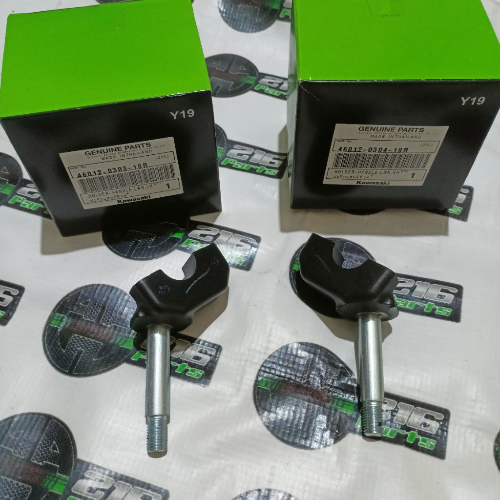 Raiser reser dudukan pegangan bawah stang ER6 ER6N Original Kawasaki