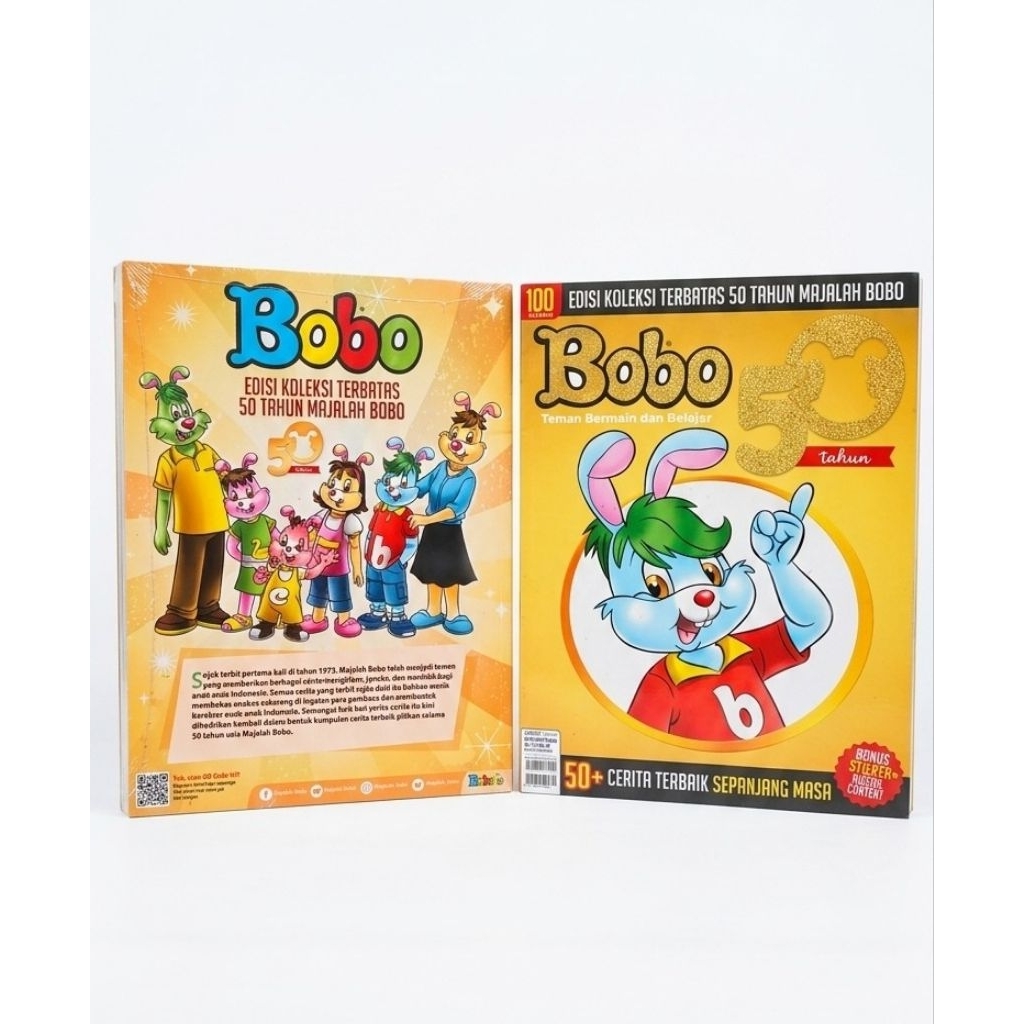 Majalah Bobo Edisi 50 Tahun Original Segel