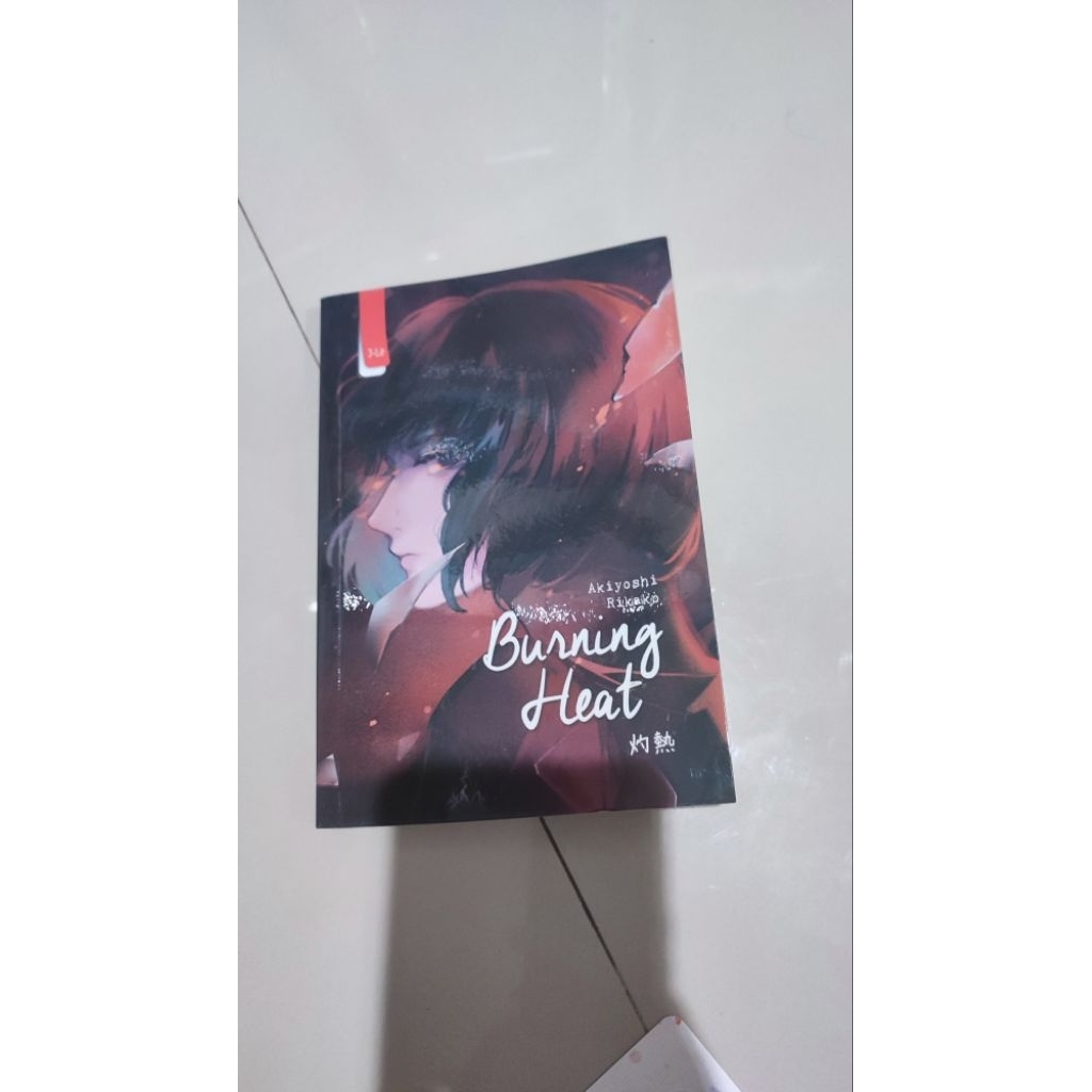 Preloved novel Burning Heat