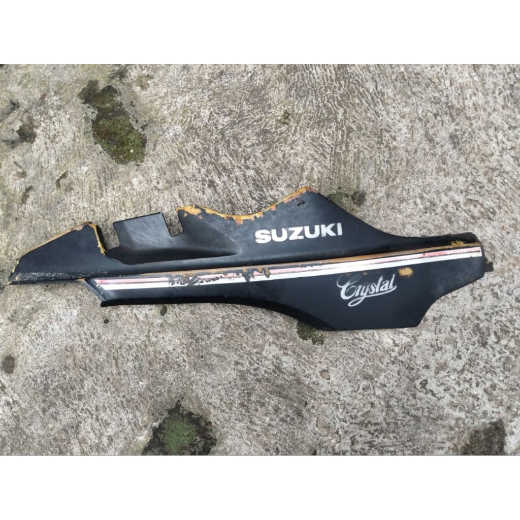 body suzuki crystal kanan original copotan bahan