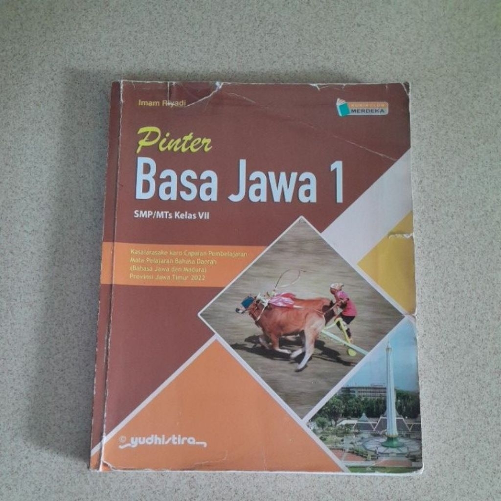 Buku BAHASA JAWA 1SMP/MTS kelas 7 penerbit yudhistira