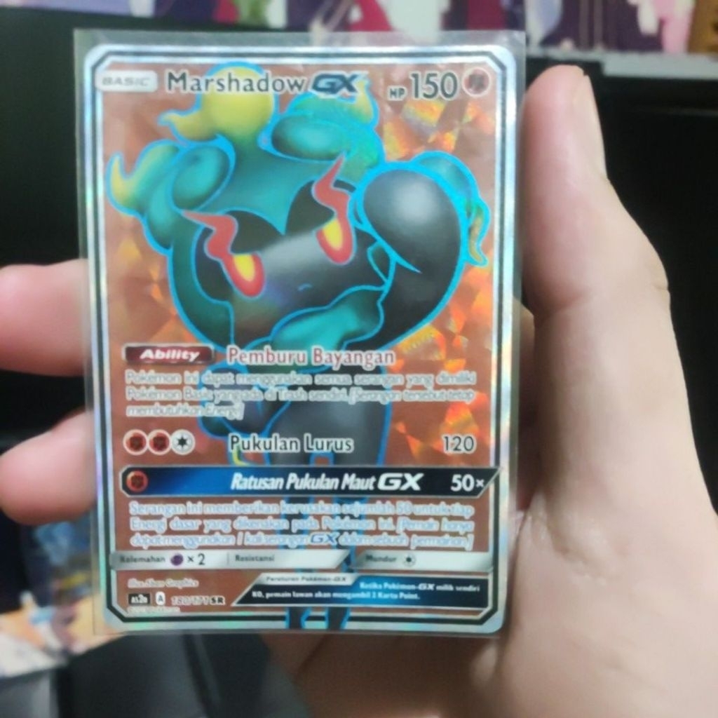 Marshadow GX SR pokemon tcg indo