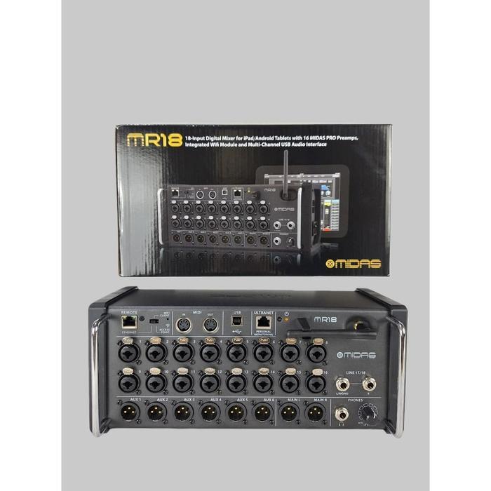 Digital Mixer Audio Midas MR12 / MR-12 // MR18 / MR-18 - China