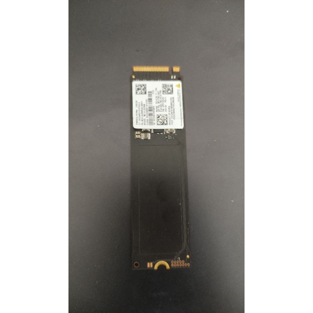 SSD NVME SAMSUNG Rusak