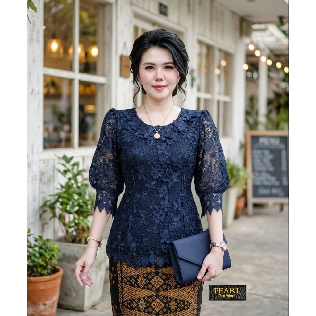 Blouse brokat bangkok import