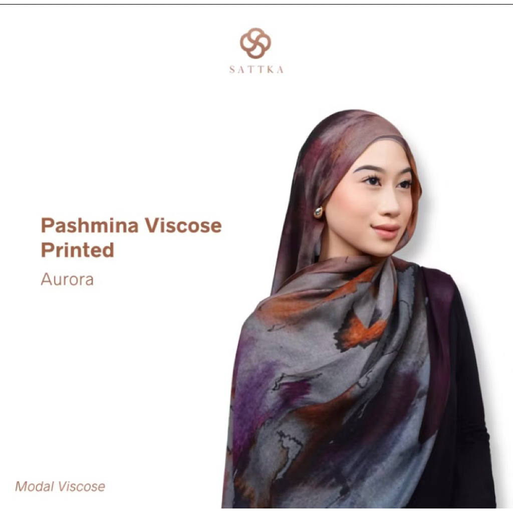 Preloved Sattka Viscose Printed Aurora