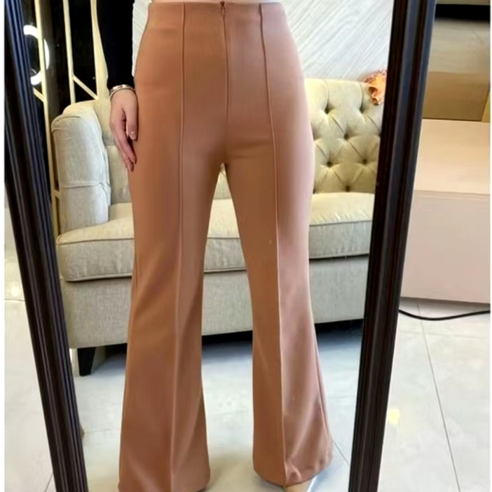 celana CUTBRAY wanita scuba jumbo celana cutbray highwaist wanita scuba BB 40-105 BIG SIZE