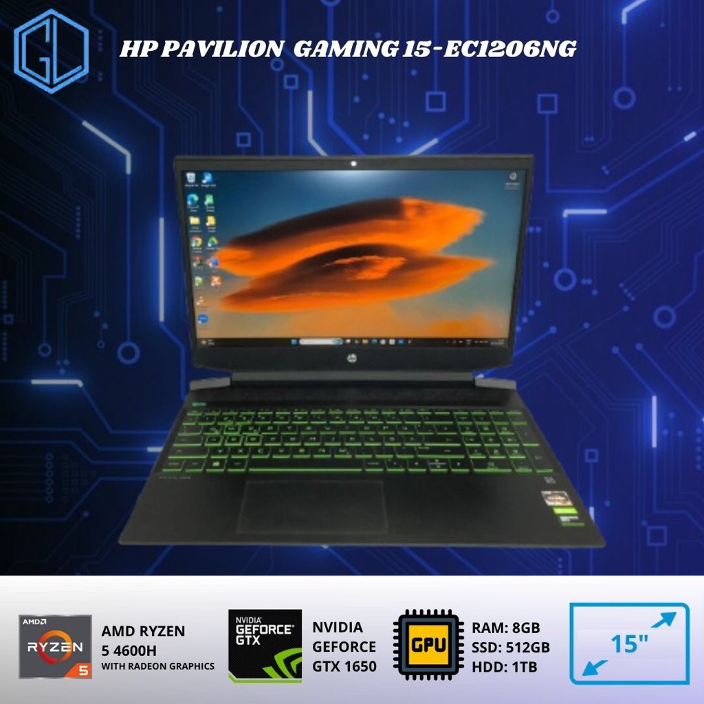 HP PAVILION GAMING 15-EC1206NG