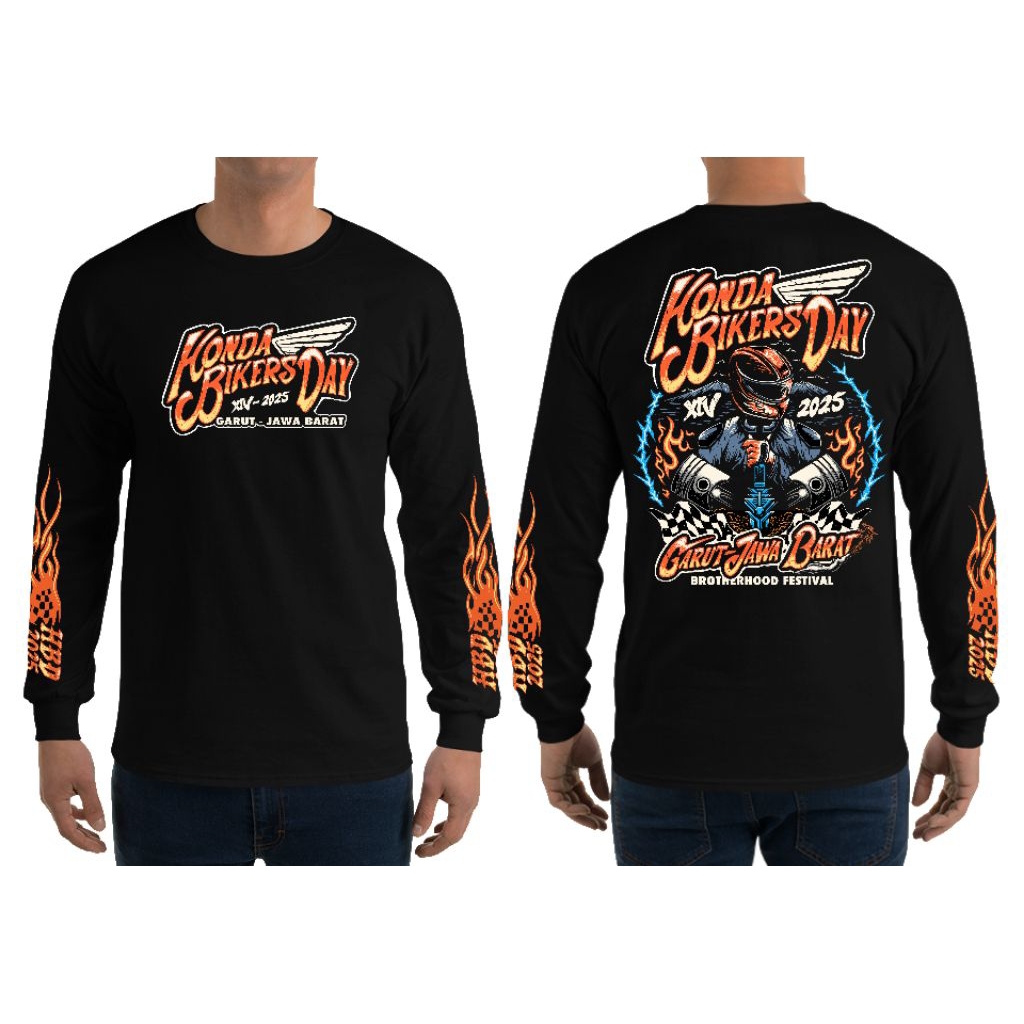 Kaos Motor Honda Bikers Day 2025 Garut Jawa Barat