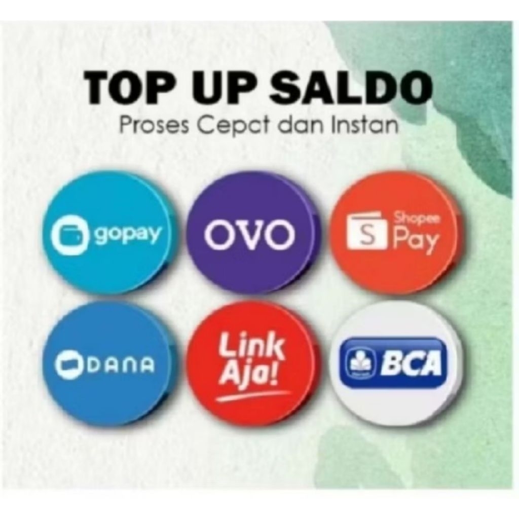 TERPERCAYA TOP SALDO UP KREDIVO DLL SALDO/PULSA TRANSFER 500K-30JT KE SEMUA TERMURAH