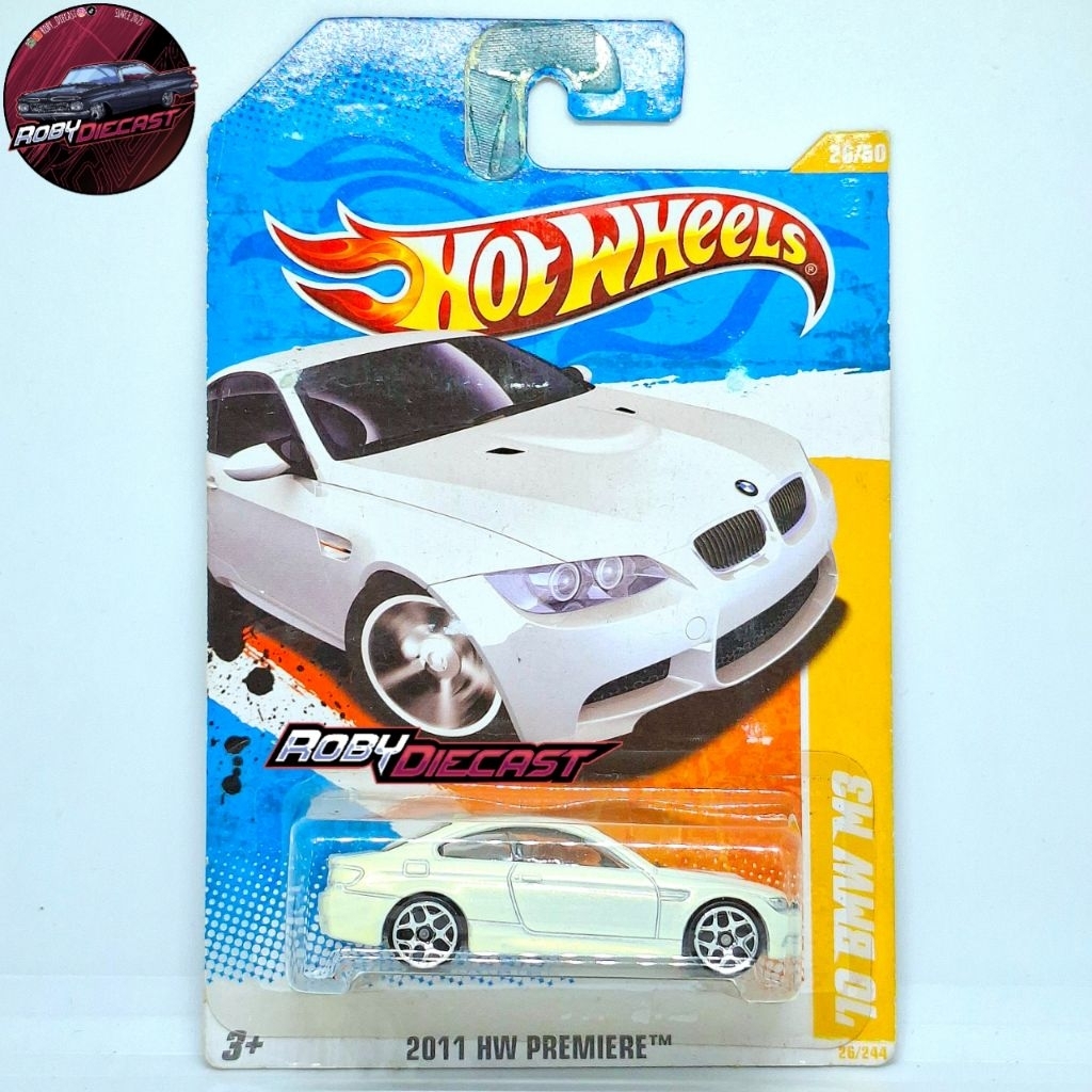 Hot Wheels '70 BMW M3 White 2011 Premiere