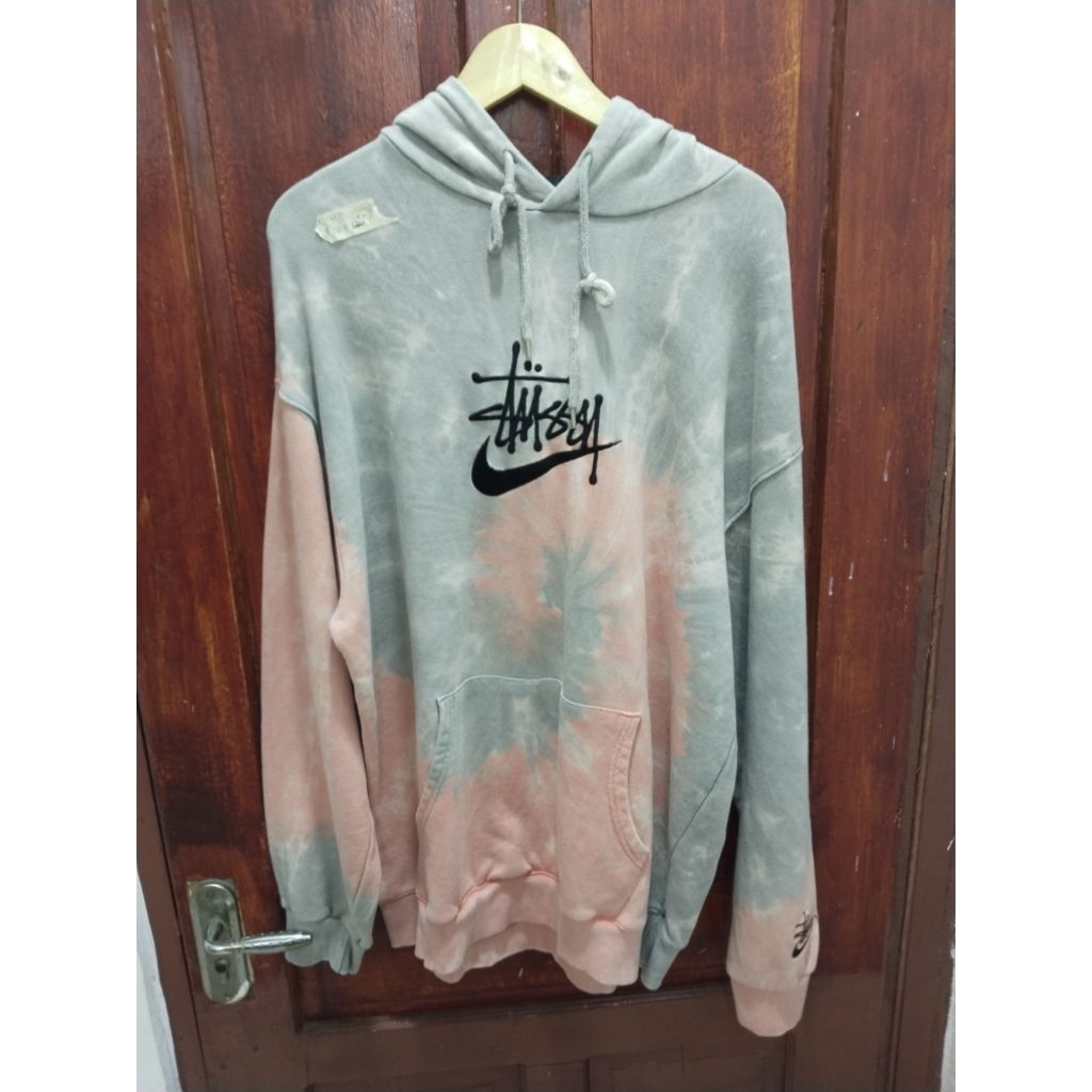 HOODIE STUSSY BORDIR TIE DYE