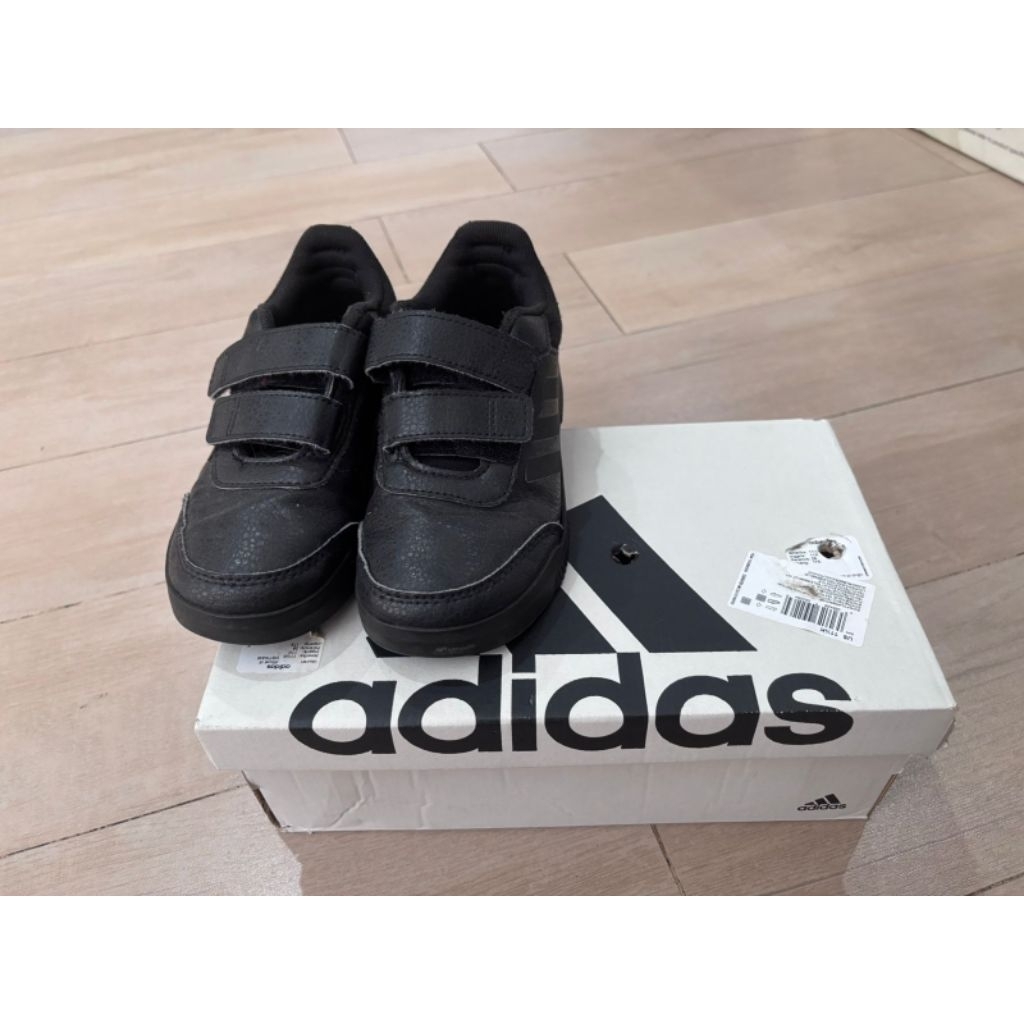 Sepatu Anak Adidas ORI Adidas Tensaur Sport 2.0 CF K Core Black- Preloved