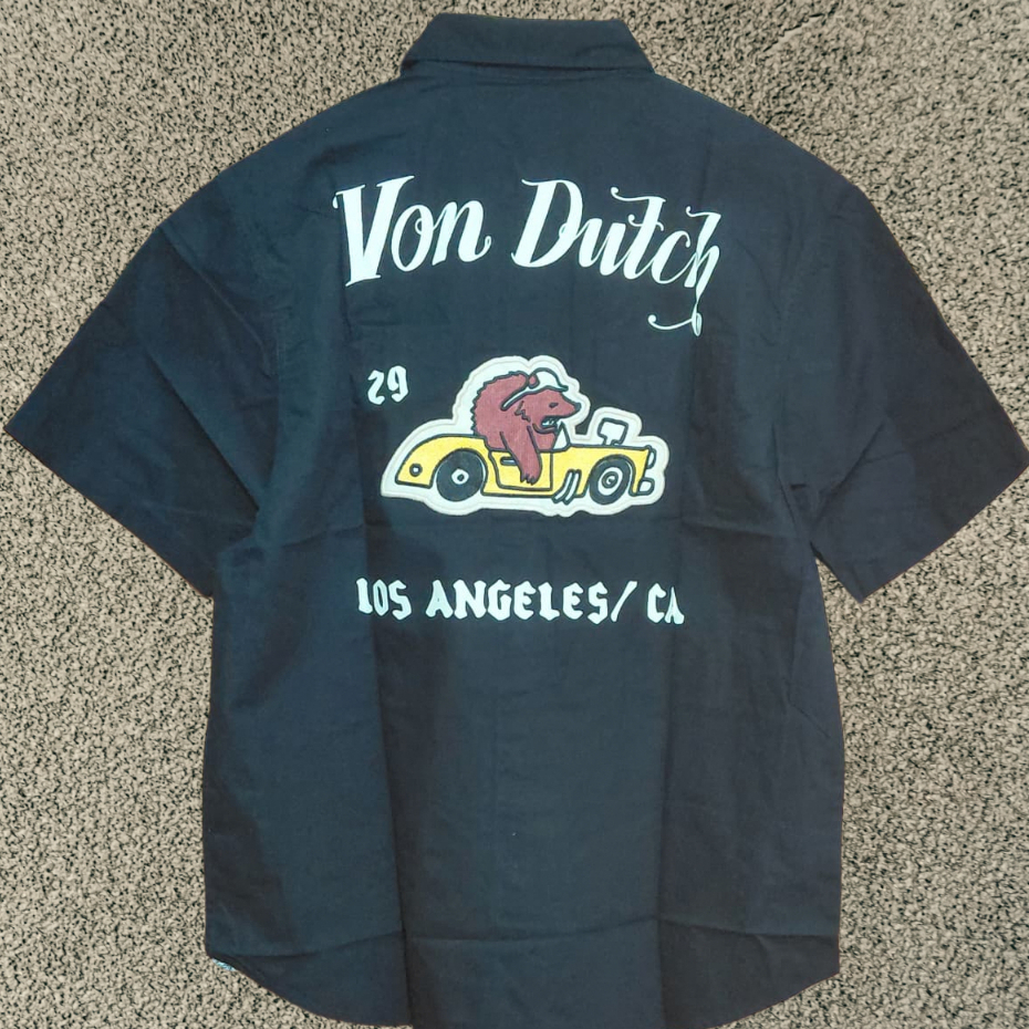 Kemeja Von Dutch Original 0737 Black