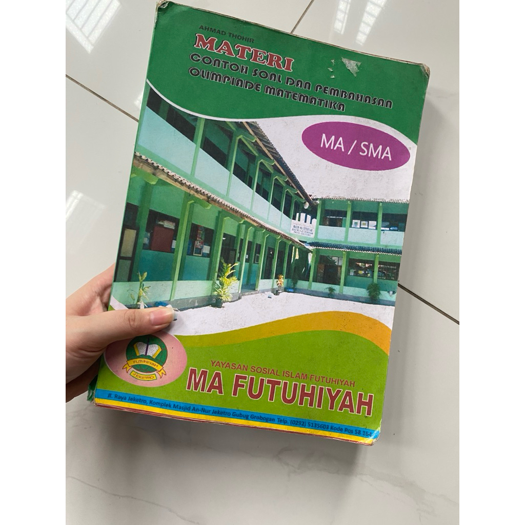Preloved Buku Materi Contoh Soal dan Pembahasan Olimpiade Matematika SMA