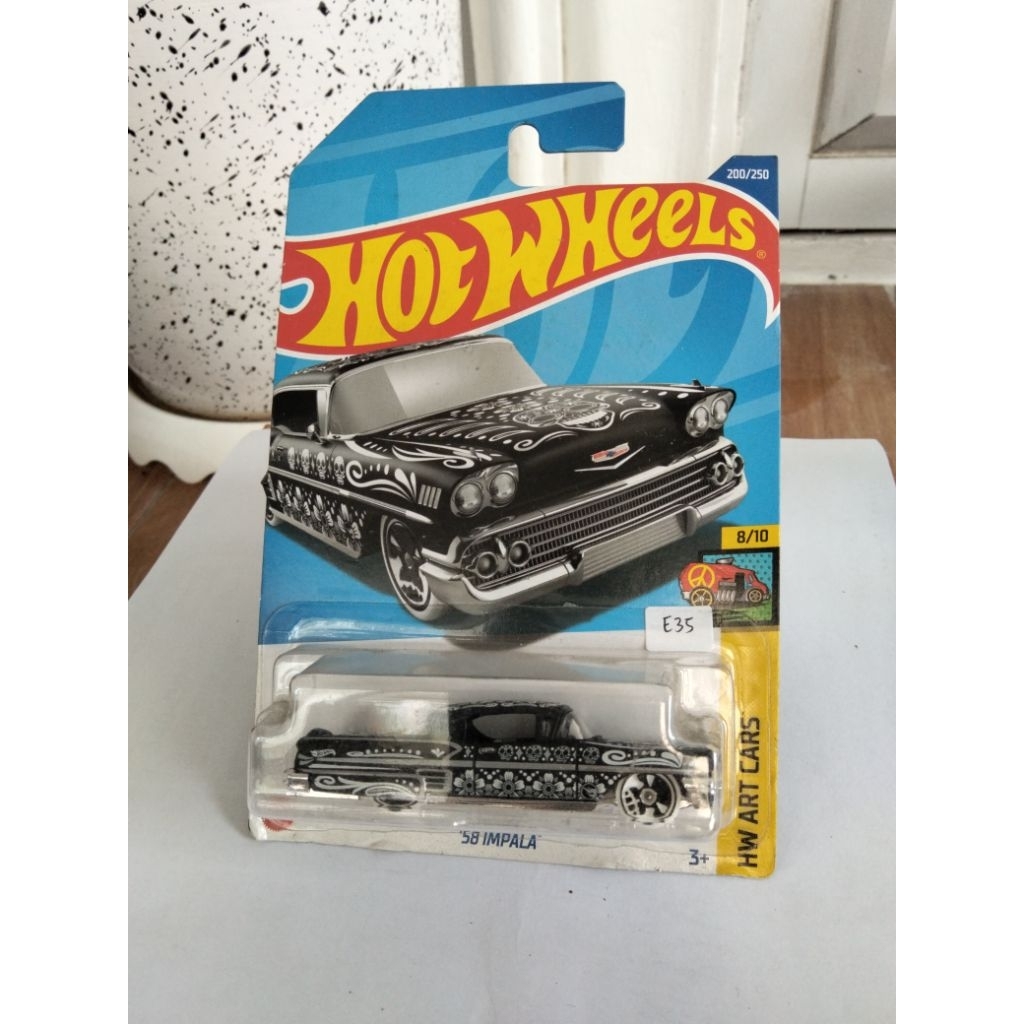 Hot Wheel 58 Impala HW Art Cars