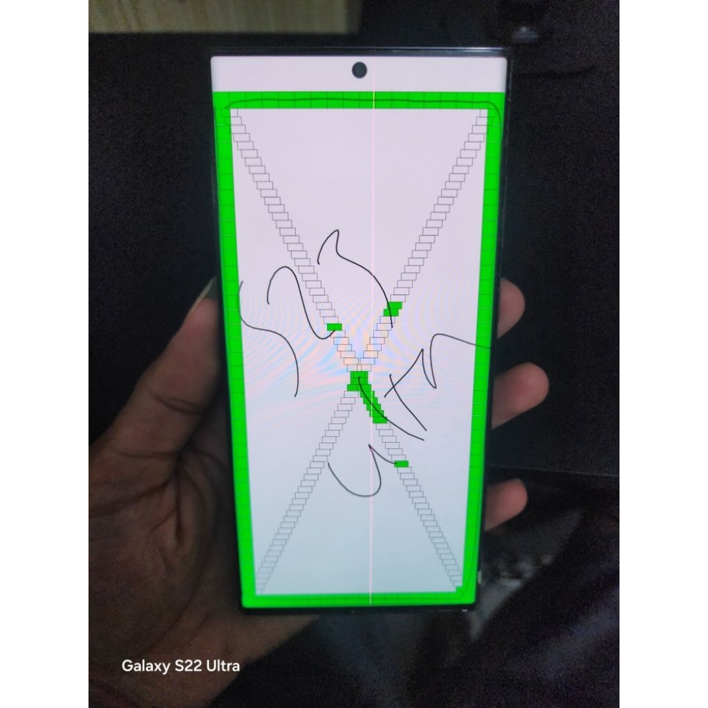 lcd samsung s23 ultra  original copotan minus