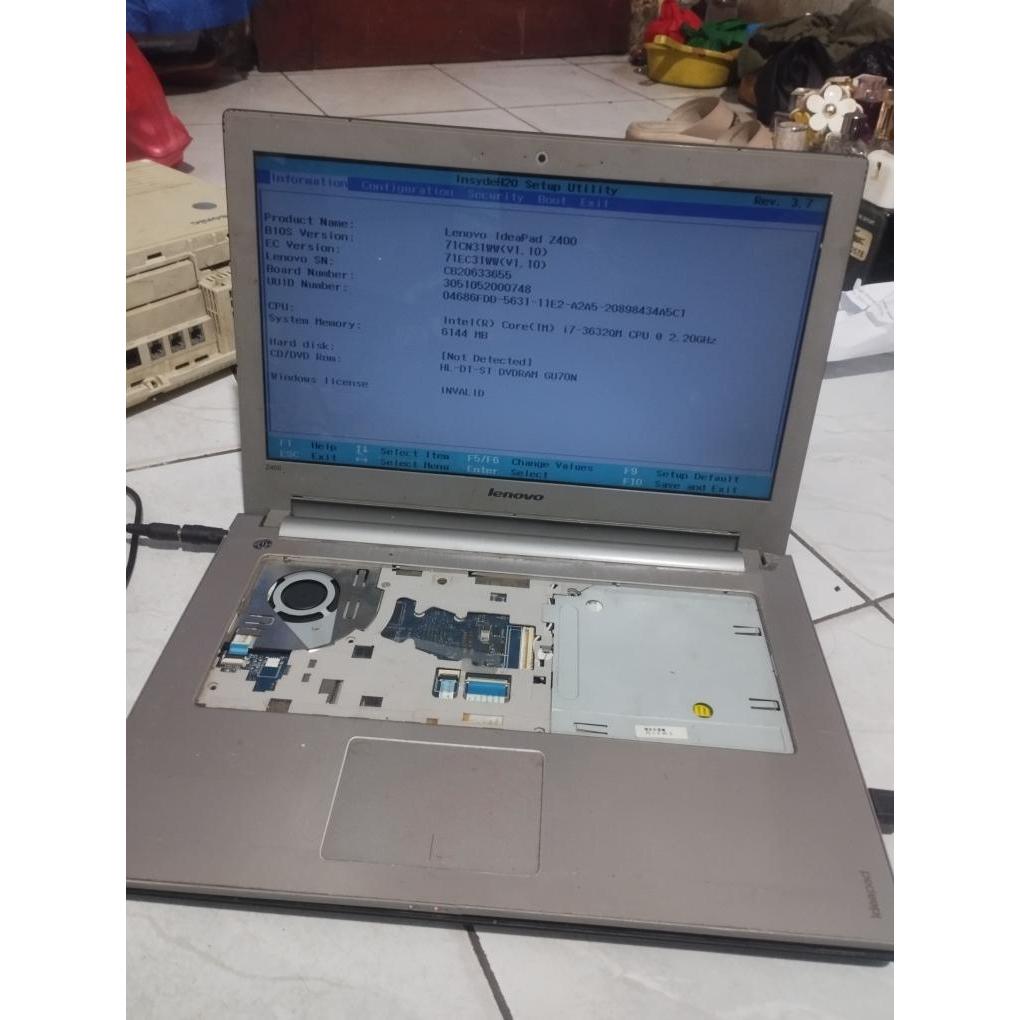 Lenovo Z400, Core i7-3632QM Ram 6Gb