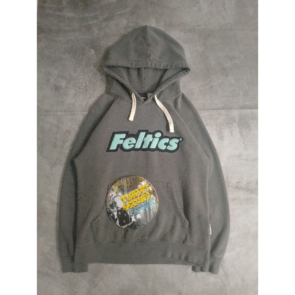 Hoodie Feltic abu
