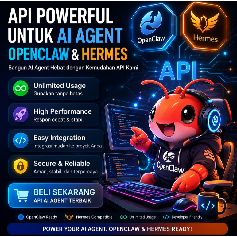 Openclaw HermesAgent API Unlimited Access – Ai Agent Sonnet Claude OpenAI Opus GPT