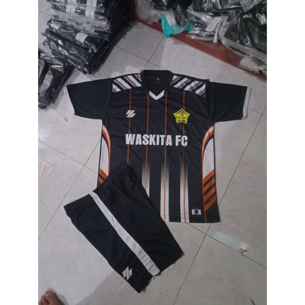 Free nomor punggung Baju Bola Tim isi 15 Setel Kostum Team Volly ball Jersey Futsal