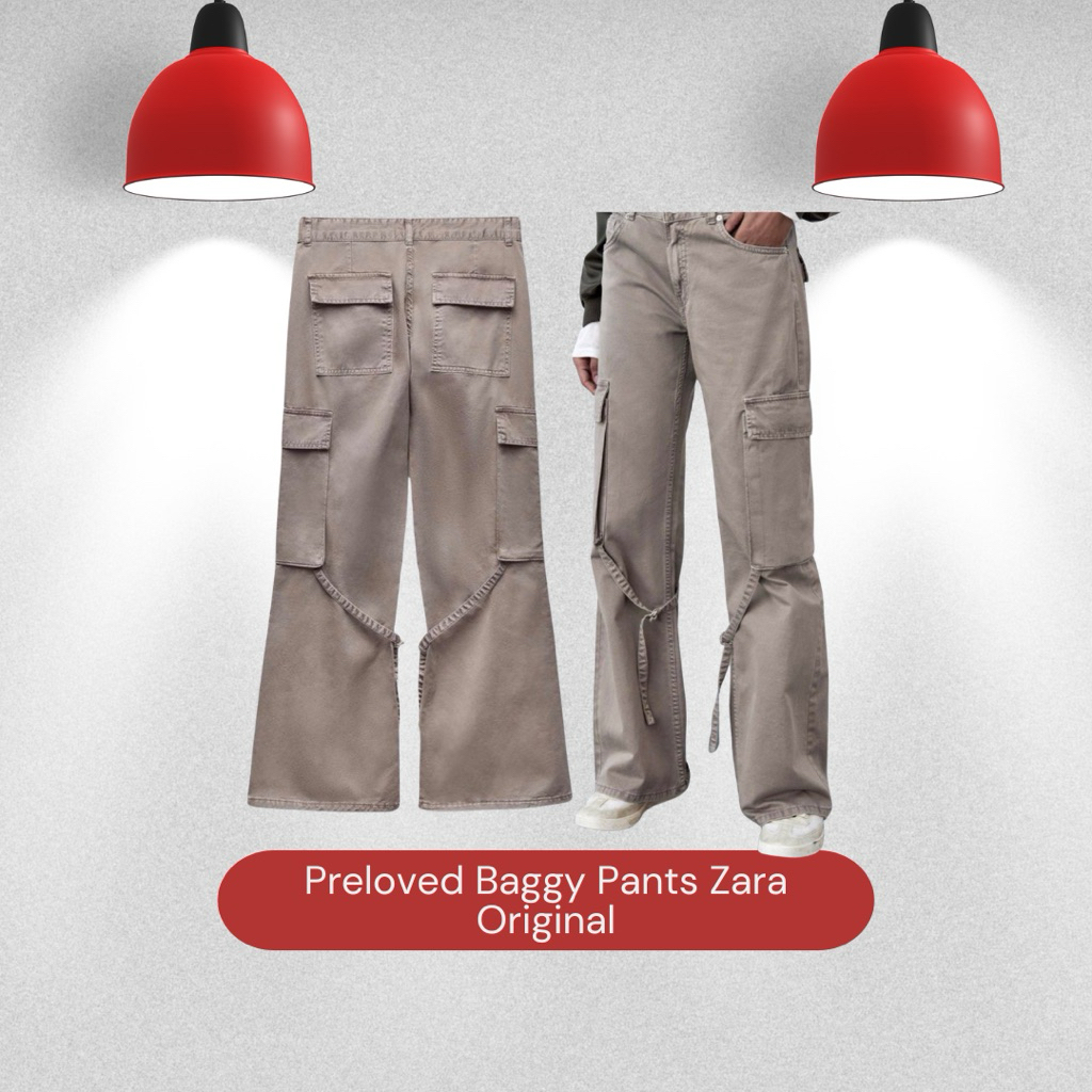 Preloved ZARA Cargo Pants | Zara Women